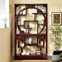东非酸枝木博古架红木明式多宝阁展示柜文玩古董置物架