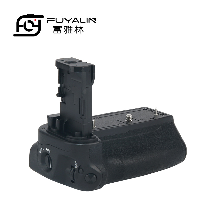 BG-R10手柄适用于佳能EOS R5 R5C R6单反相机电池盒竖拍手柄